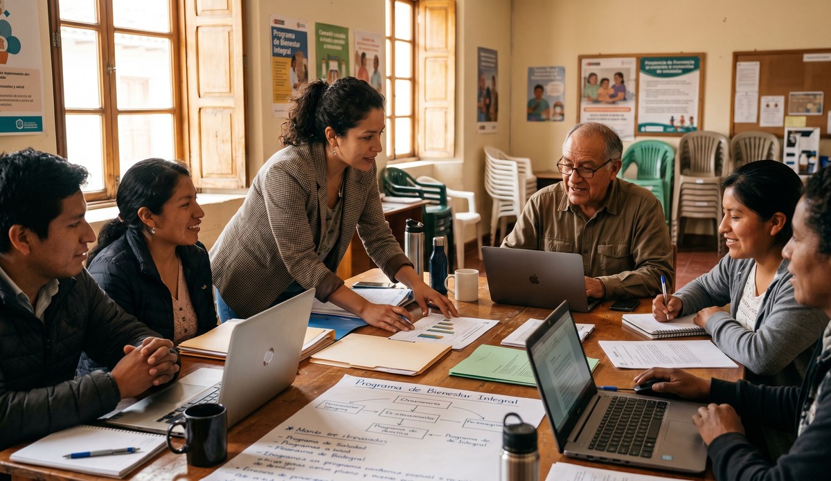 Equipo de Human Perú trabajando por la salud mental